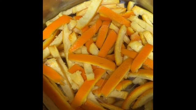Candied Orange Peel Quarantine cooking смотреть онлайн