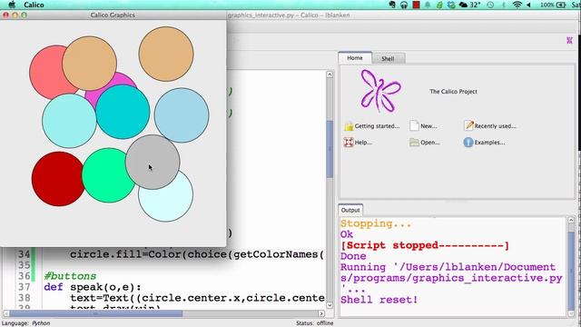Interactive Graphics in Python смотреть онлайн