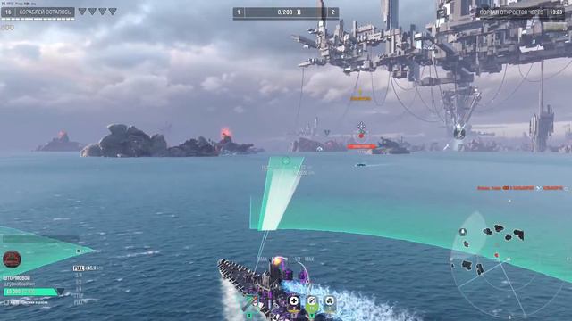 World of Warships ► Обновление 0.9.10 ✮ Ключевой Бой #4 смотреть онлайн