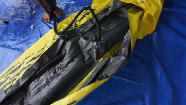 UNBOXING INFLATABLE KAYAK EXPLORER K2 смотреть онлайн