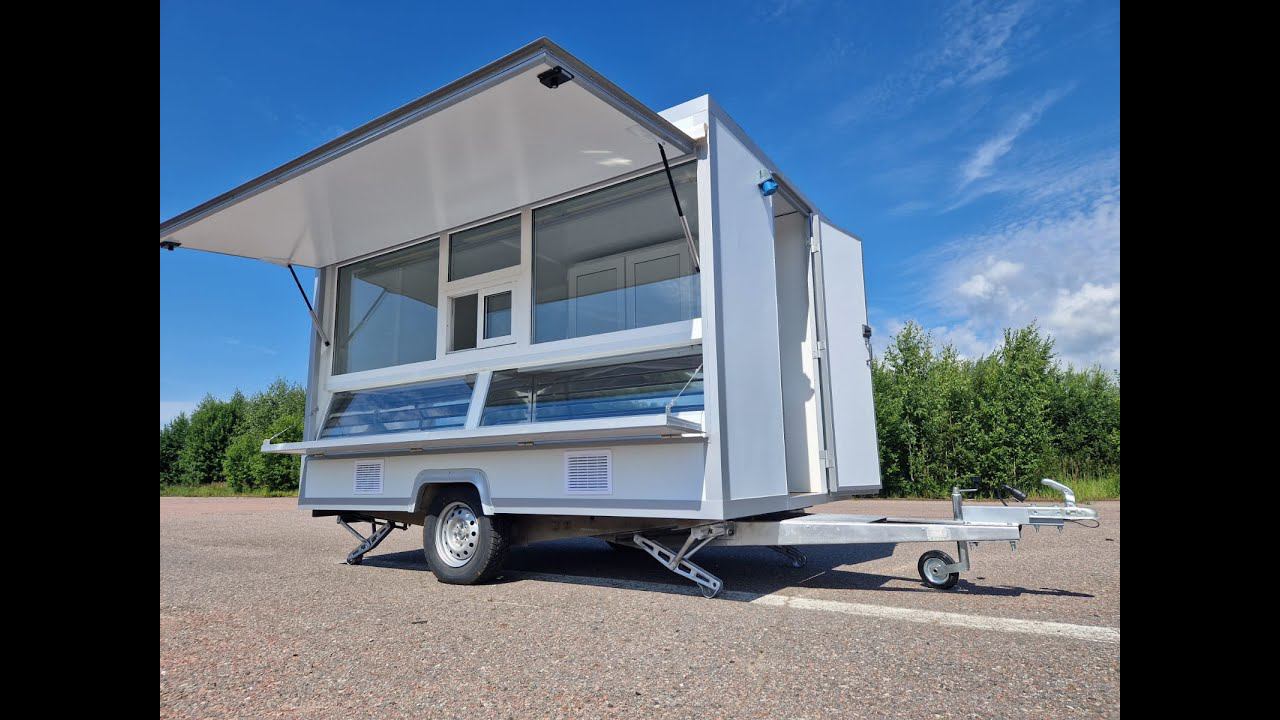 Торговый прицеп автолавка фудтрак