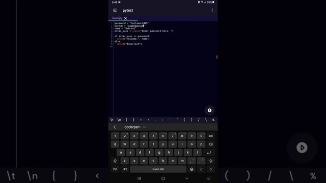 Python - Simple Password Checker and If Else Statements смотреть онлайн