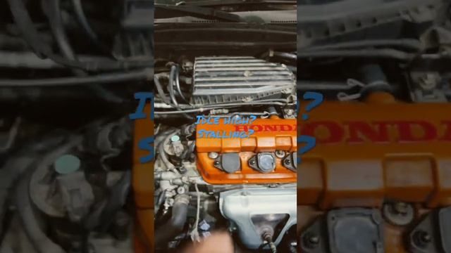 THE BEST HONDA IDLE RESET VIDEO PERIOD! #Honda # High idle #Mechanics at working смотреть онлайн