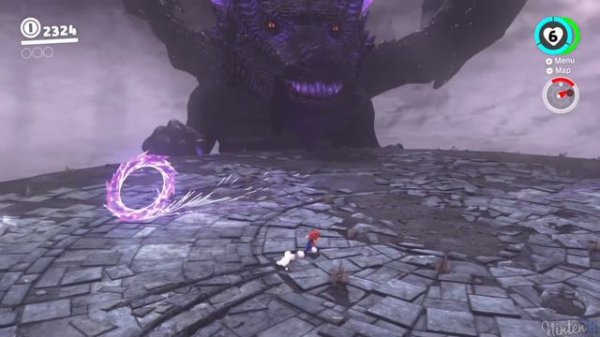 Super Mario Odyssey - Dragon Boss Battle