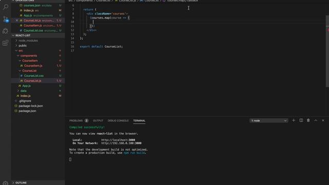 React JS Crash Course For Beginners || 10-Add the CourseItem Component смотреть онлайн