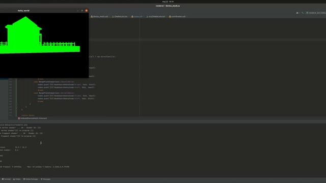 CUDA Ray tracer in progress смотреть онлайн
