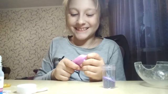 Делаю слайм без загустителя смотреть онлайн