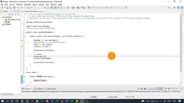 WeakHashMap Example | Java Collection Concept | Core JAVA Basic Concepts смотреть онлайн