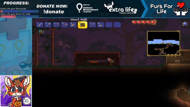 Relaxing with Terraria 1.4.1 for Furs for Life! смотреть онлайн