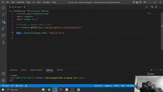 Web Scraping com Python - Parte 1 смотреть онлайн