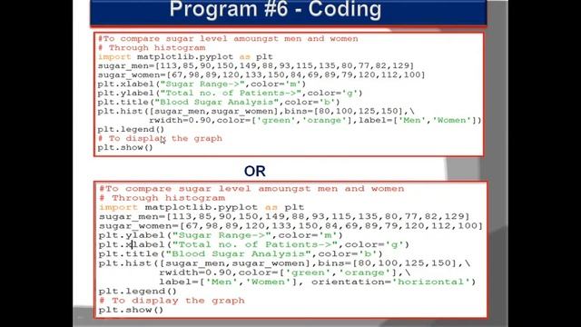 PROGRAM #6 | HOW TO DRAW A HORIZONTAL HISTOGRAM IN PYTHON | INFORMATICS PRACTICES | CLASS 12 | CSBE смотреть онлайн