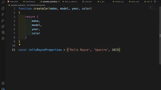 JavaScript Tutorial | Einfaches Anwendungsbeispiel für den spread Operator смотреть онлайн