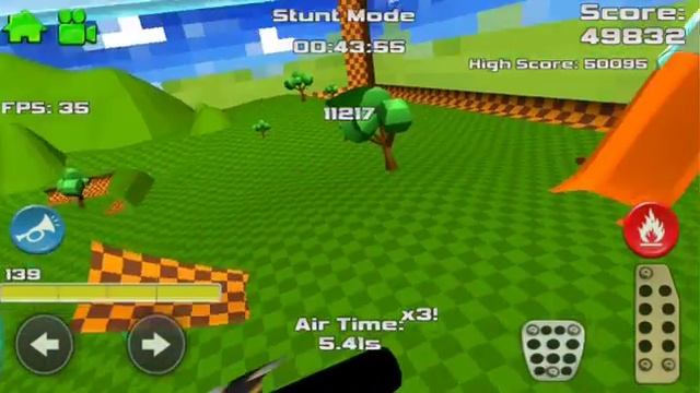 Stunt Car Racing - Stunt mode #2 :-D смотреть онлайн