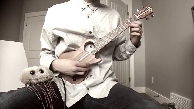 Nearer My God to Thee on the ukulele смотреть онлайн