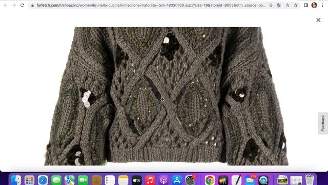 Как связать свитер по мотивам модели Брунелло Кучинелли смотреть онлайн
