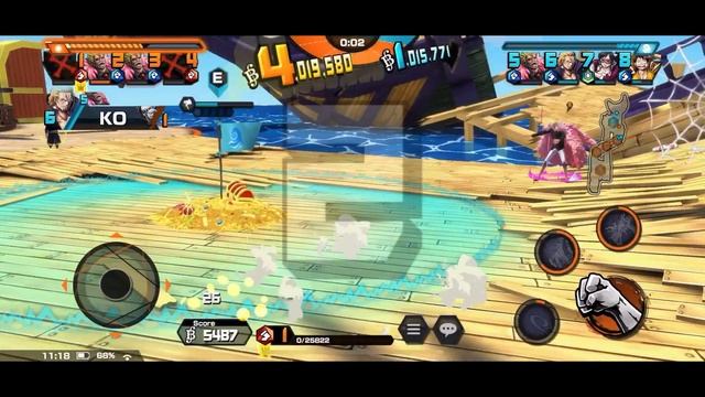 SURGEON OF DEATH TRAFALGAR LAW GAMEPLAY ON SS LEAGUE | ONE PIECE BOUNTY RUSH | OPBR смотреть онлайн