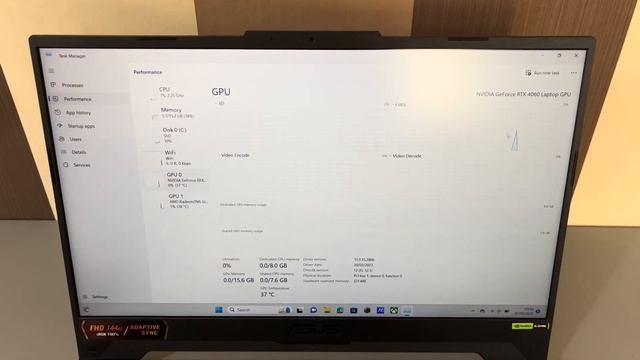 Asus A15 Tuf Gaming Laptop 2023-measures and boot time? Closer look? смотреть онлайн