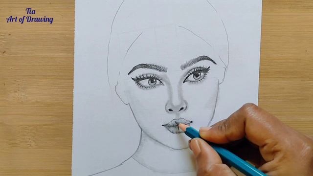 How to Draw a Girl ll Traditional Drawing ll Girl Drawing смотреть онлайн