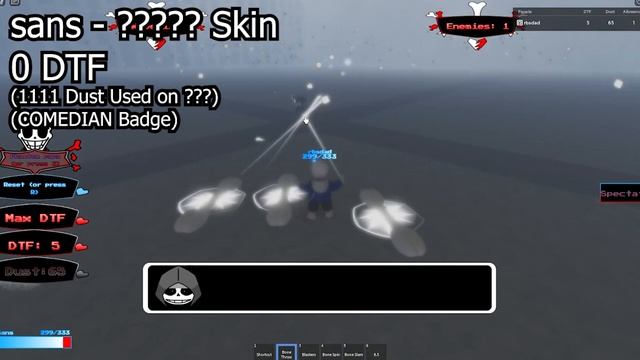 (SANS FUNNY BOSS RUSH: REVAMP) SECRET SANS SKIN SHOWCASE (and sans revamp.) смотреть онлайн