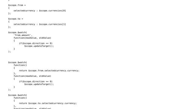 Code Review: Currency converter using angular.js смотреть онлайн