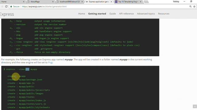 Lập trình NodeJS căn bản - Bài 11 Express generator смотреть онлайн