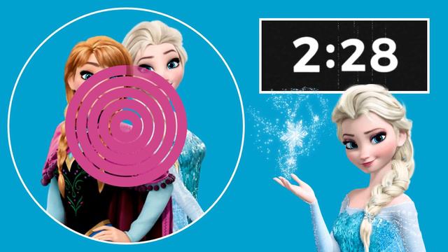 5 Minute Timer - FROZEN Elsa and Anna Edition смотреть онлайн
