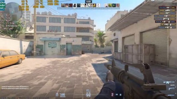 CS2 | i7 4790 + 1660 6GB | Very High - High - Low | 1366x768p