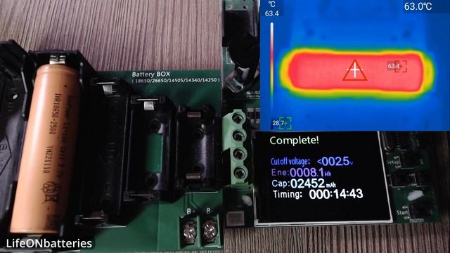 SunPower INR18650 - 2500mah Тестирование популярного литий-ионного акб с AliExpress смотреть онлайн