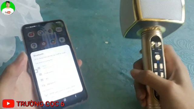 REVIEW MICROPHONE KARAOKE BLUETOOTH YS - 91 ( TRƯỜNG CỌC 6 ). смотреть онлайн