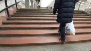 Переход от Новоясеневской к Битцевскому парку. С КРЛ на БутЛ