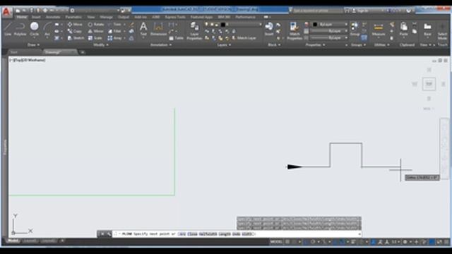 AutoCAD для начинающих. Полилиния. смотреть онлайн