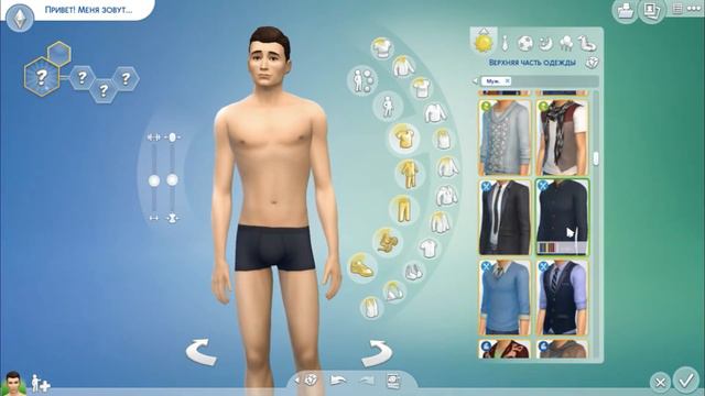 Создаю Коннора из игры "DETROIT: BECOME HUMAN" в THE SIMS 4 смотреть онлайн