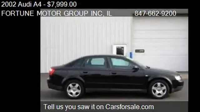 2002 Audi A4 1.8T quattro - for sale in Waukegan, IL 60085 смотреть онлайн
