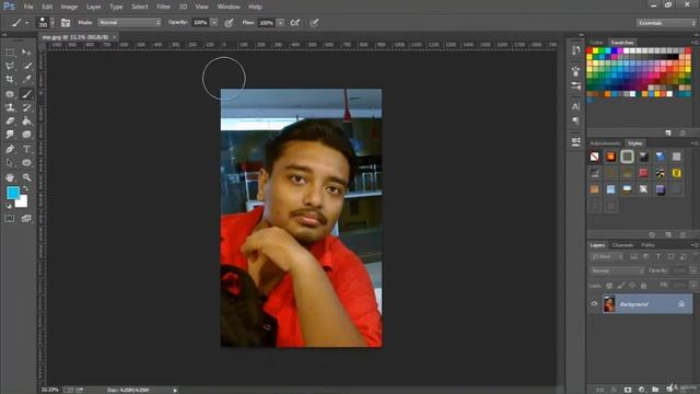 Opening an Existing File or Document in Adobe Photoshop Tutorial смотреть онлайн