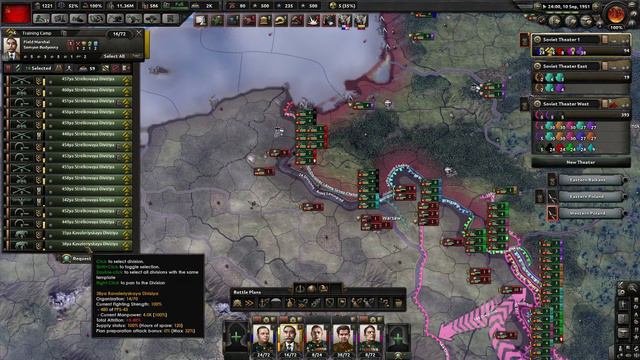 HOI4 S01 Ep52: Destroy 49 Divisions and watch the German Left Collapse.... смотреть онлайн