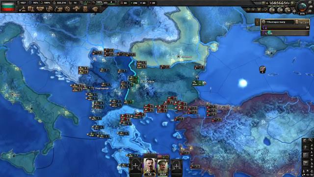 Играем с 1910 до 2030 года в игре Hearts of Iron 4: The Great War Redux, 1# смотреть онлайн