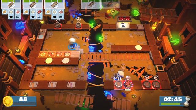 Overcooked 2/ Полное прохождение. Часть 2 смотреть онлайн