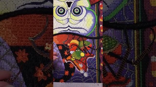 Spider Legs for David Galchutt Boo needlepoint смотреть онлайн