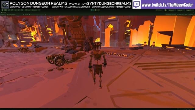 Unity Asset Reviews - Synty Studios Polygon Dungeon Realms смотреть онлайн