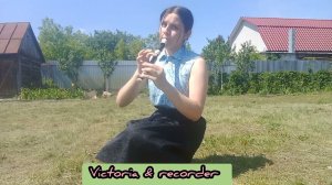 Скрипка Ибрагима на блокфлейте/Ibrahim violin on recorder