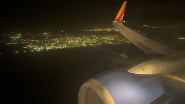 Southwest Boeing 737-700 Night Landing Louis Armstrong New Orleans Intl. (KMSY) смотреть онлайн
