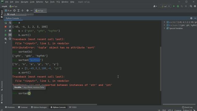 #59. Особенности сортировки через sort() и sorted() | Python для начинающих смотреть онлайн