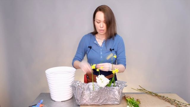 Композиция Пасха // флористика для начинающих смотреть онлайн