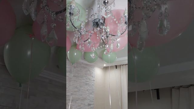 Сегодня собирала, шары для девочки, сочетание нежнейшее, а вам нравится?) смотреть онлайн