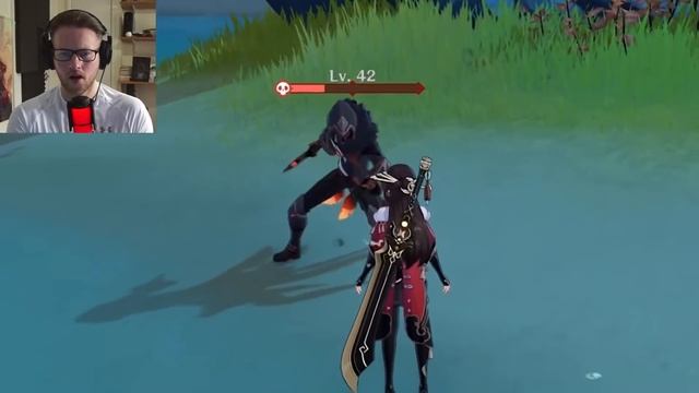 NEW PLAYER TO GENSHIN IMPACT REACTS TO MAXOR GENSHIN REVIEW смотреть онлайн