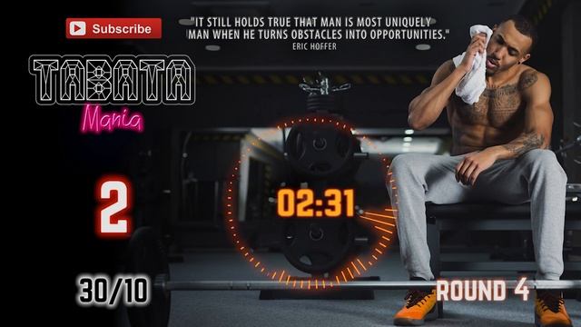TABATA 30/10 - Workout Music W/ TIMER - Life - NEFFEX Ft TABATAMANIA