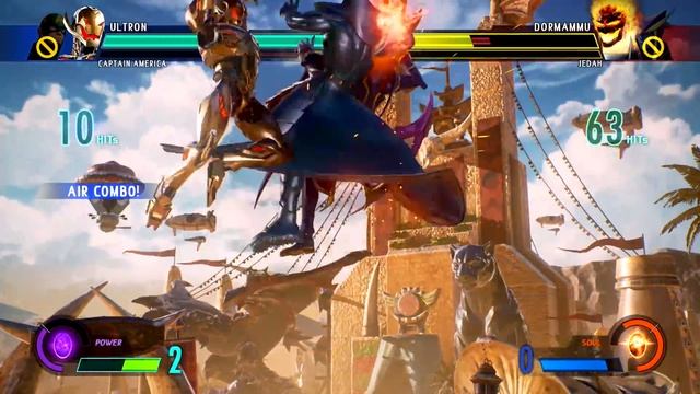 HELLFIRE & DEMONS: Marvel Vs. Capcom Infinite - Developer Matches/Gameplay