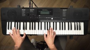 Домашний синтезатор Medeli MK100. Самый доступный вариант с динамической клавиатурой!