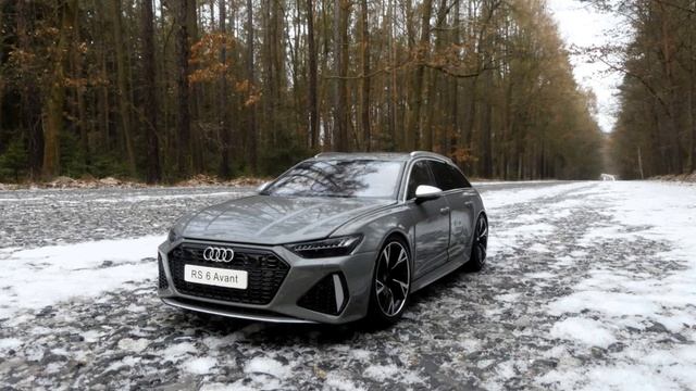Audi RS6 Avant 2021 C8 - KengFai/NZG 1:18 смотреть онлайн