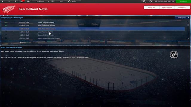 2003 Draft | Red Wings Eastside Hockey Manager - Ep. 38 смотреть онлайн